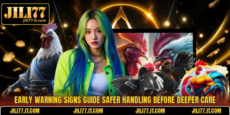 Early warning signs guide safer handling before deeper care