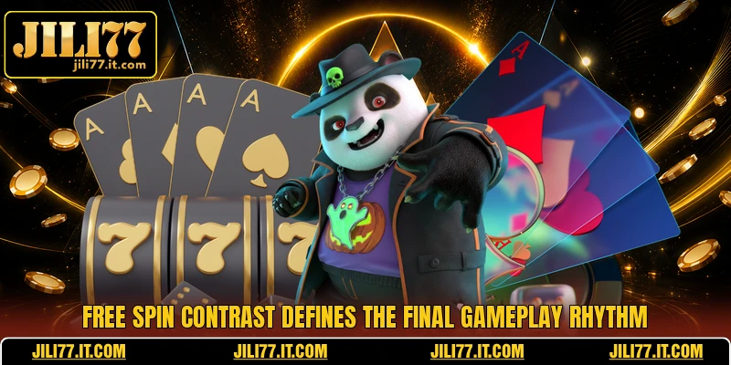 Free spin contrast defines the final gameplay rhythm