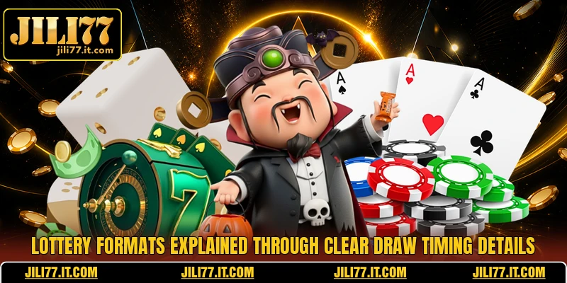 Lottery formats explained through clear draw timing details