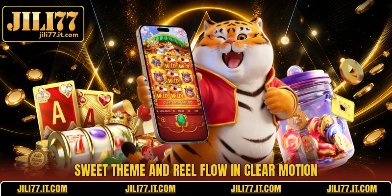 Sweet theme and reel flow in clear motion